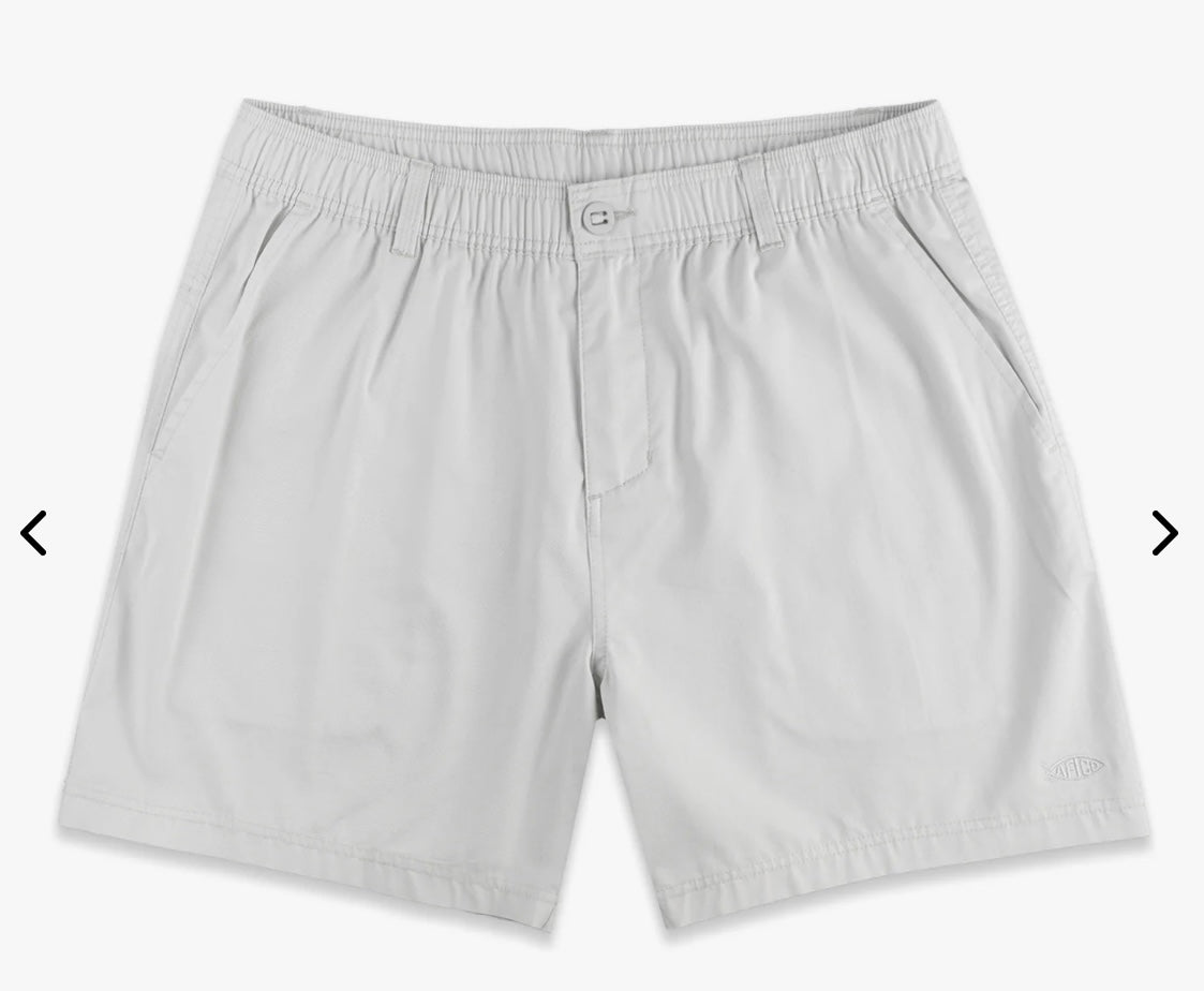 AFTCO Landlocked Short - 6” Oyster Gray