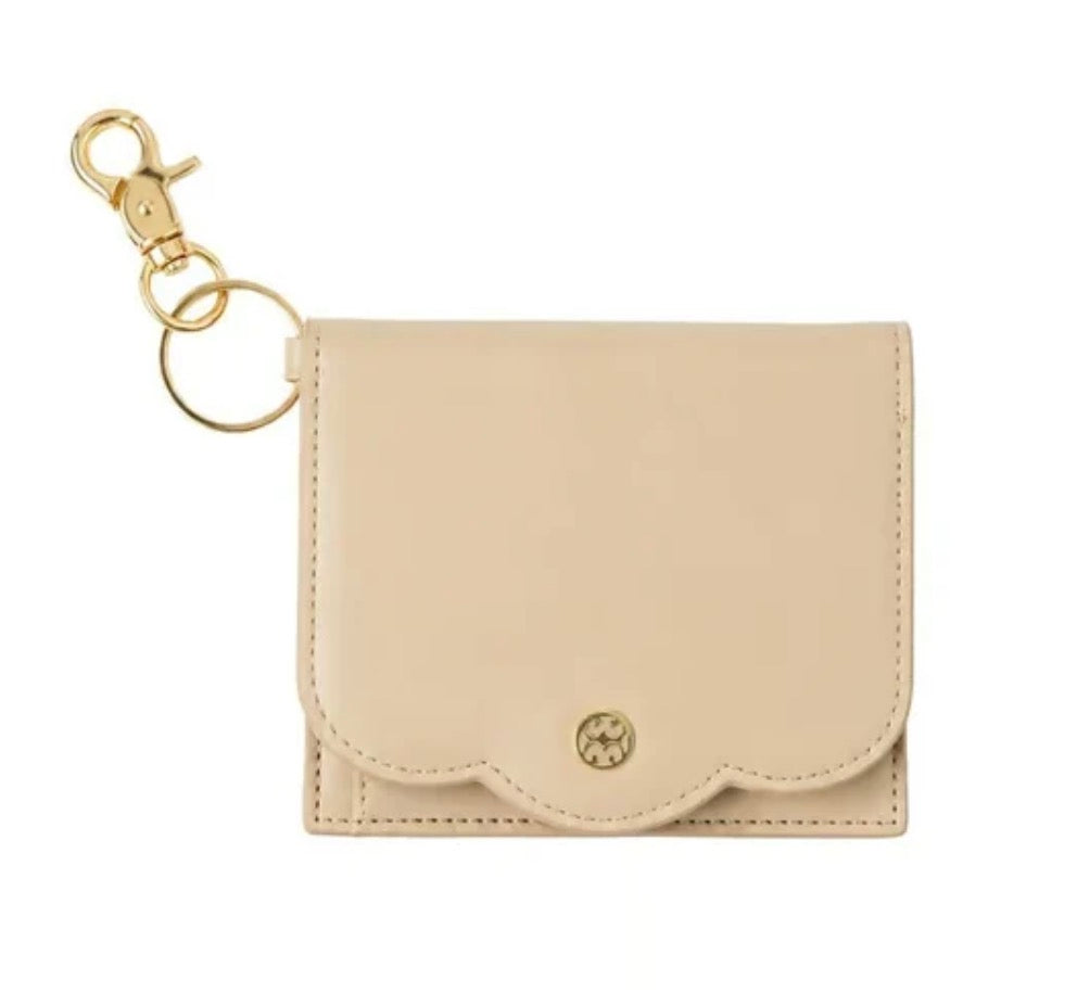 Mary Square Scalloped ID Wallet
