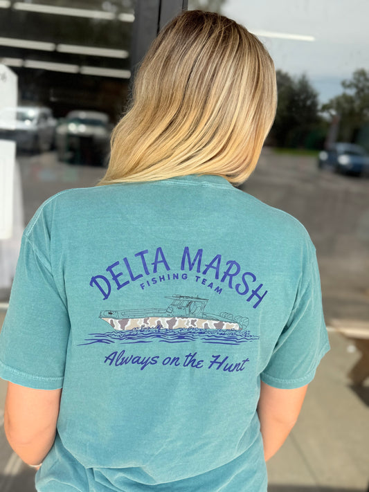 Delta Marsh Fishing Team - Spruce Green