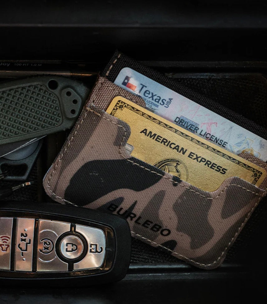 Burlebo CC Wallet - Gauge Camo