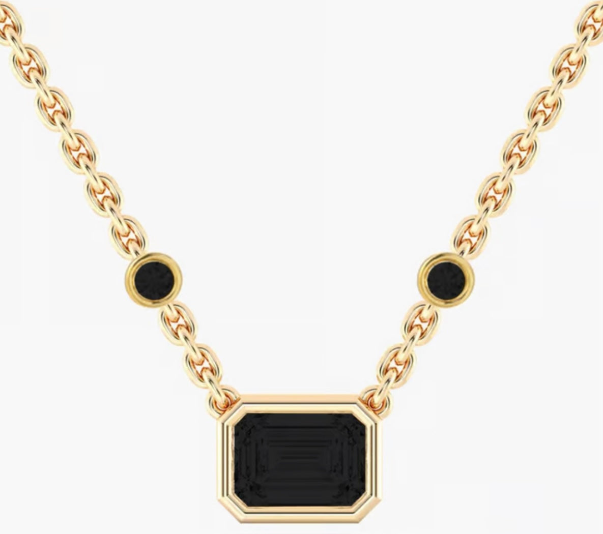 Michelle McDowell Hadley Black Necklace