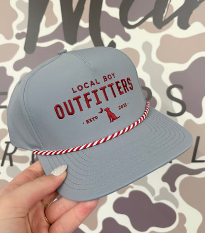 Local Boy Collegiate HC Rope Hat -Gray
