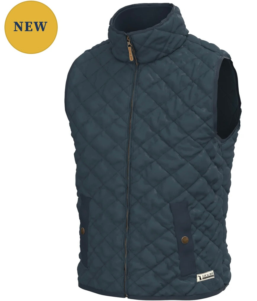 Youth Local Boy Diamond Quilted Vest