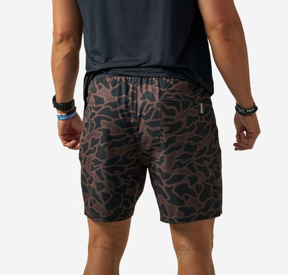 BURLEBO Athletic Short - Benita Camo 7”