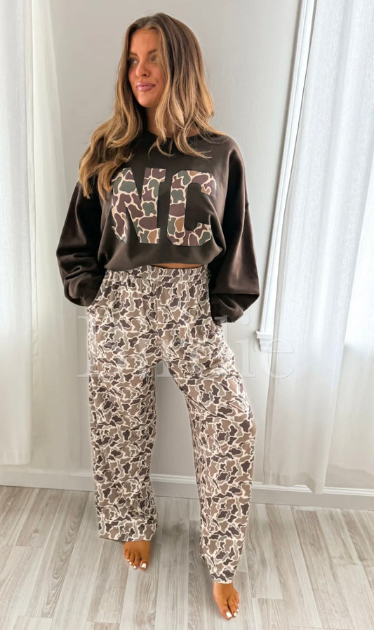 Duck Camo Stretchy Lounge Pants - ETA