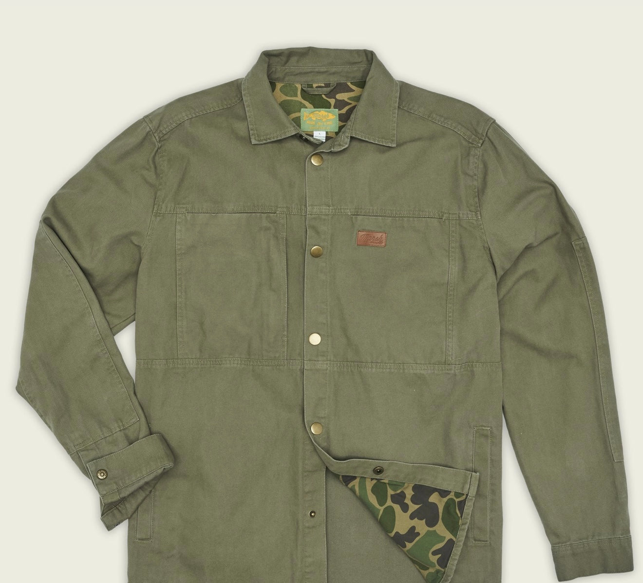 Marsh Wear - Delano Shacket - Fossil