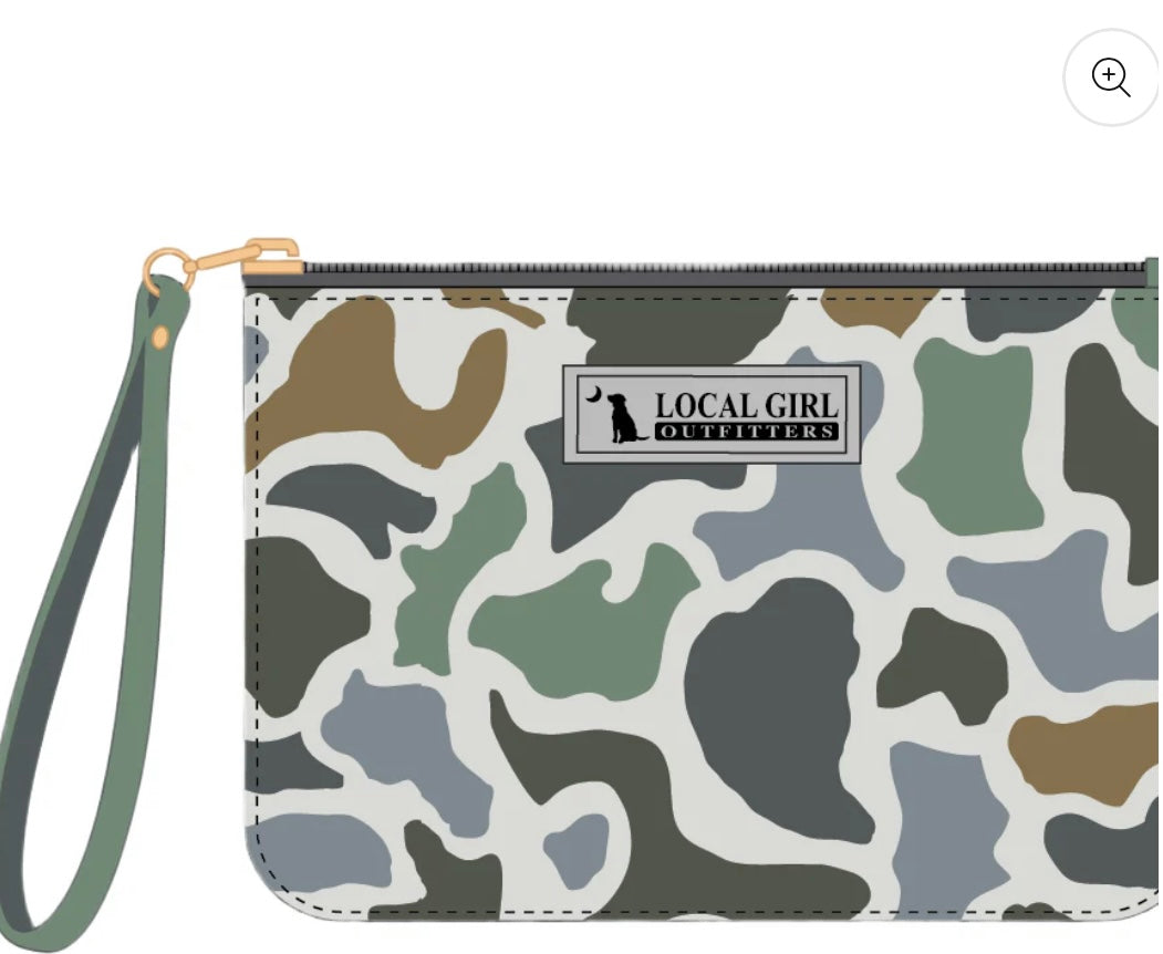 Local Girl Wristlet - Localflage Bluff