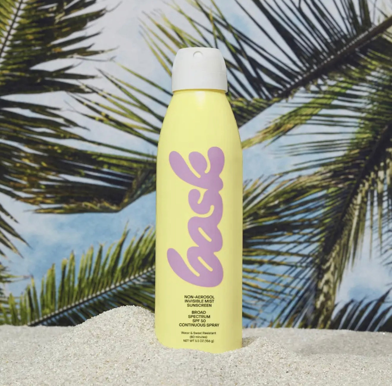 Bask SPF 50 Non-Aerosol Spray Sunscreen
