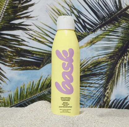 Bask SPF 50 Non-Aerosol Spray Sunscreen