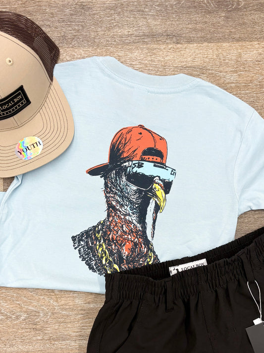 Speckle Bellies - Youth Turkey chain - Chambray