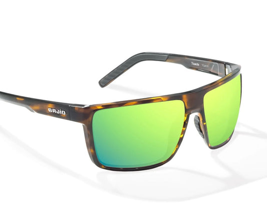 Bajio Toads Brown Tort Gloss/ Green Mirror Glass - TOA11112