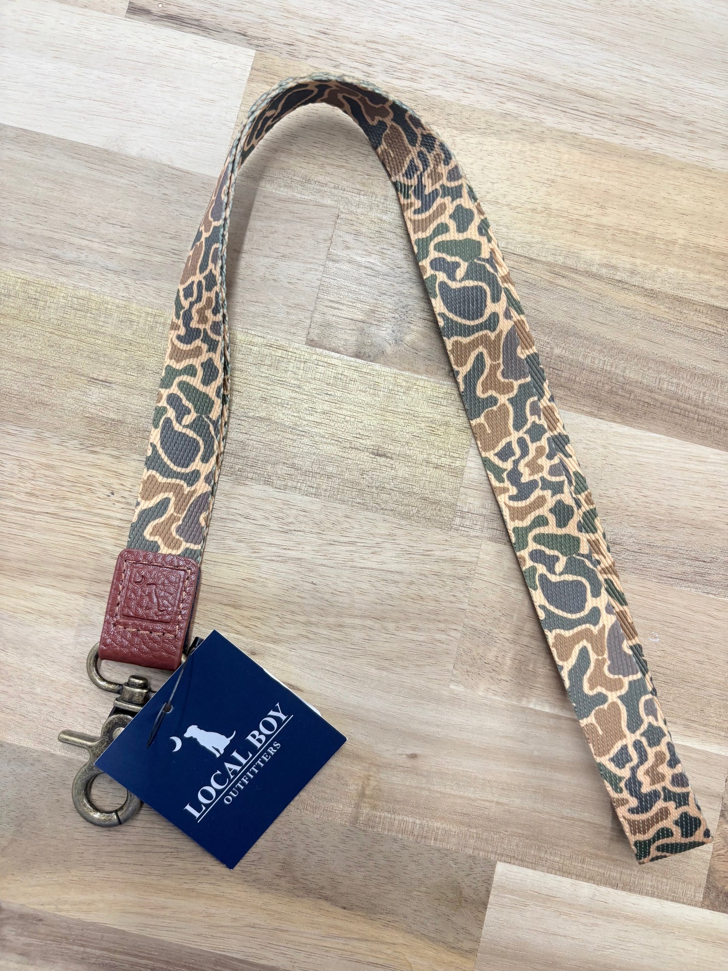 Local Boy Outfitters Long Lanyard - Old School Camo