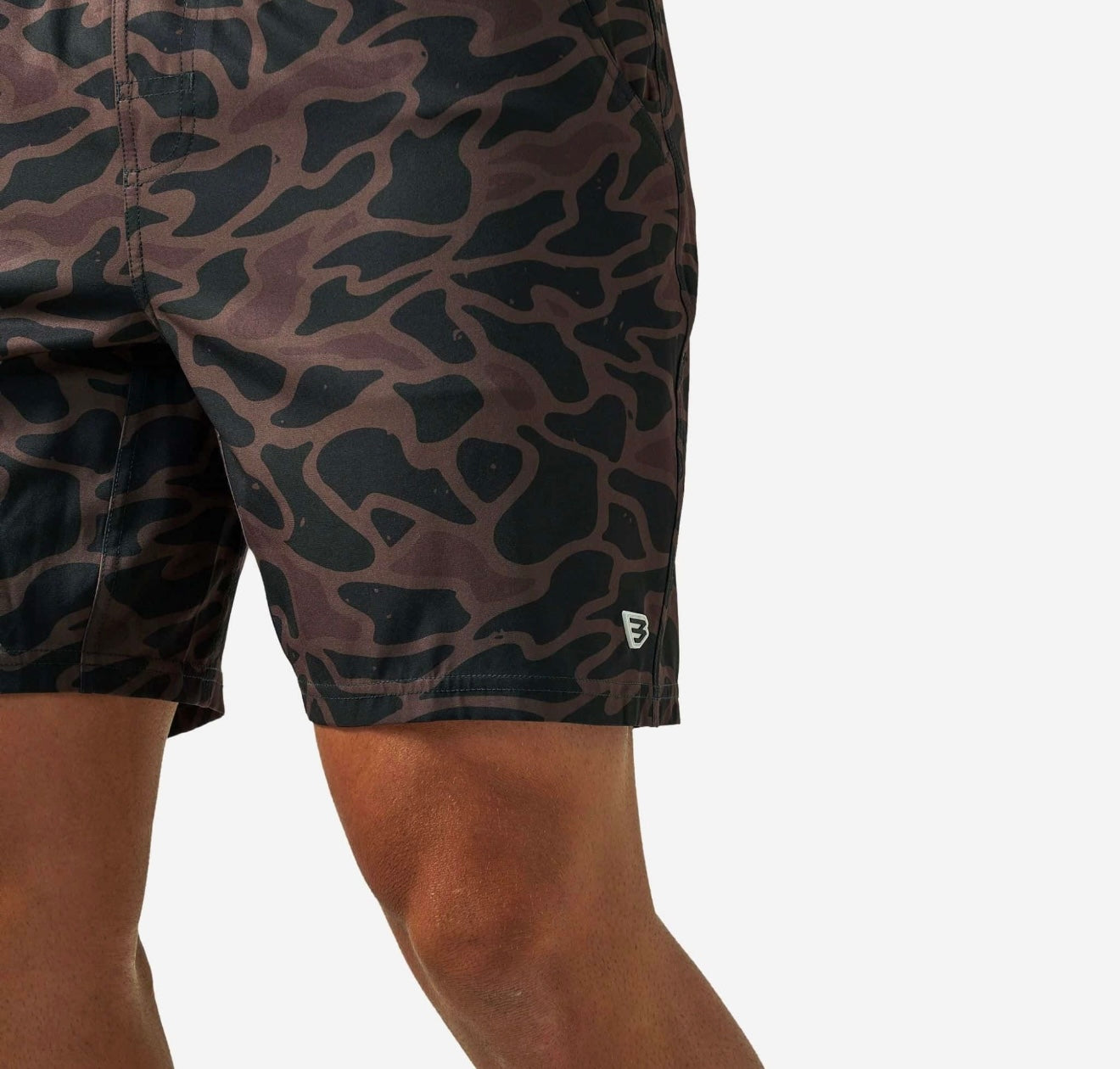 BURLEBO Athletic Short - Benita Camo 7”