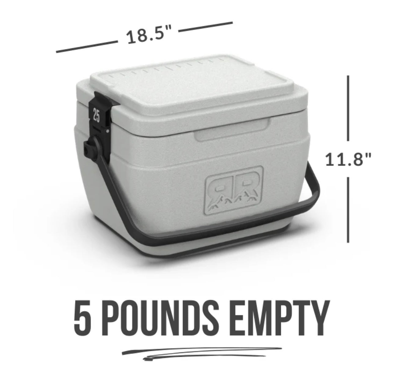 Rugged Road 25 V2 - White (RR-25-White)