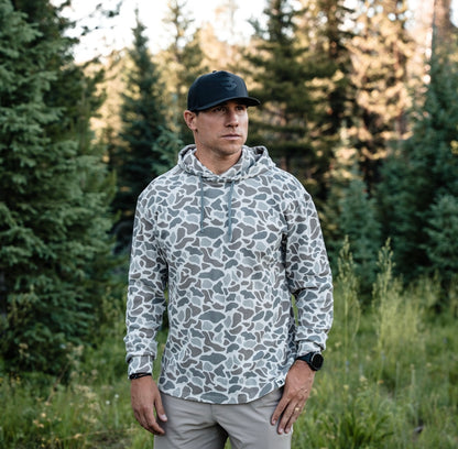 Burlebo Thermal Hoodie - Classic Deer Camo