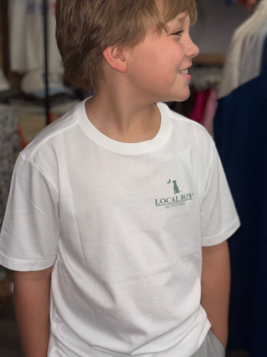 Local Boy Outfitters Youth Original Localflage Bluff - White