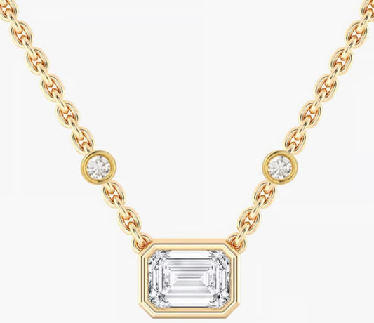 Michelle McDowell Hadley Clear Necklace
