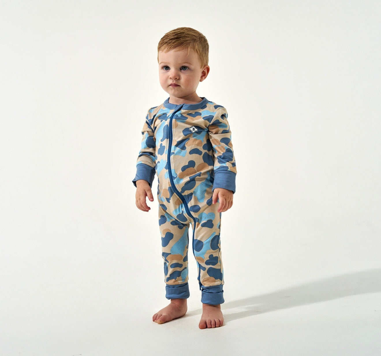 Burlebo - Baby Zip Up - Rockport Camo