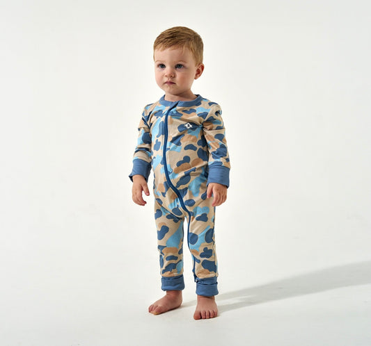 Burlebo - Baby Zip Up - Rockport Camo