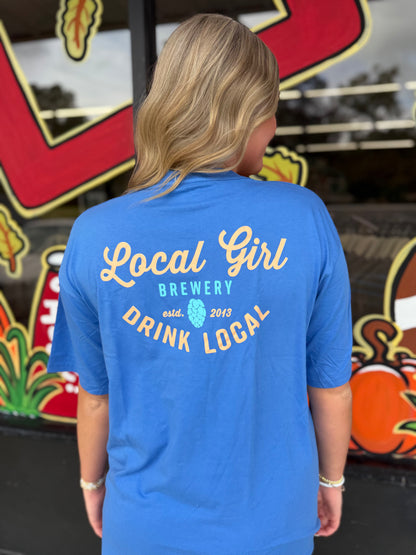 Local Girl Brewery SS Tee - Marina
