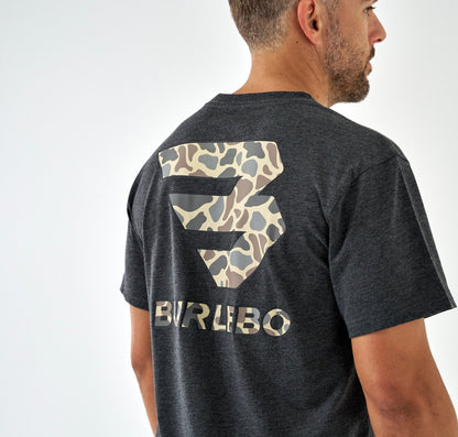 Burlebo Flying B SS Tee - Black Heather