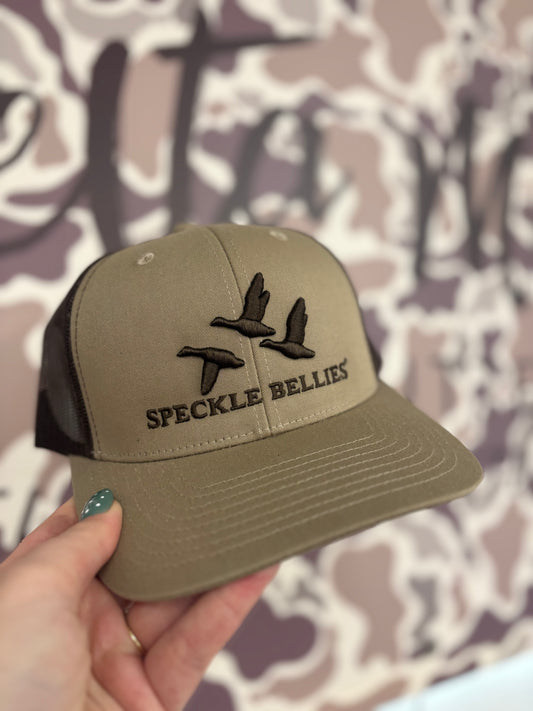 Speckle Bellies - 3G/3D Cap - Coffee
