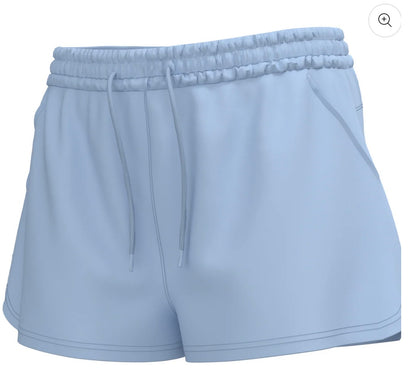 LG Velvet Fleece Short - Periwinkle