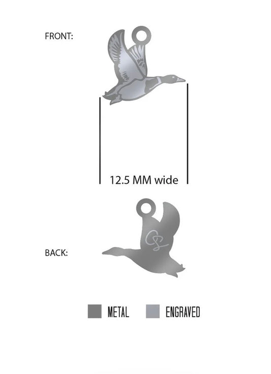 Duck Stainless Steel Necklace with Pendant