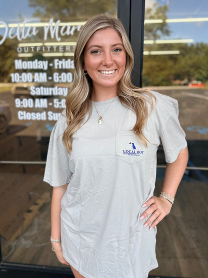 Local Boy Neon Ultra SS Tee - Silver