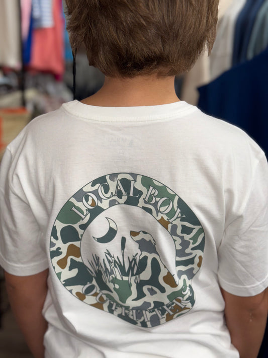 Local Boy Outfitters Youth Original Localflage Bluff - White