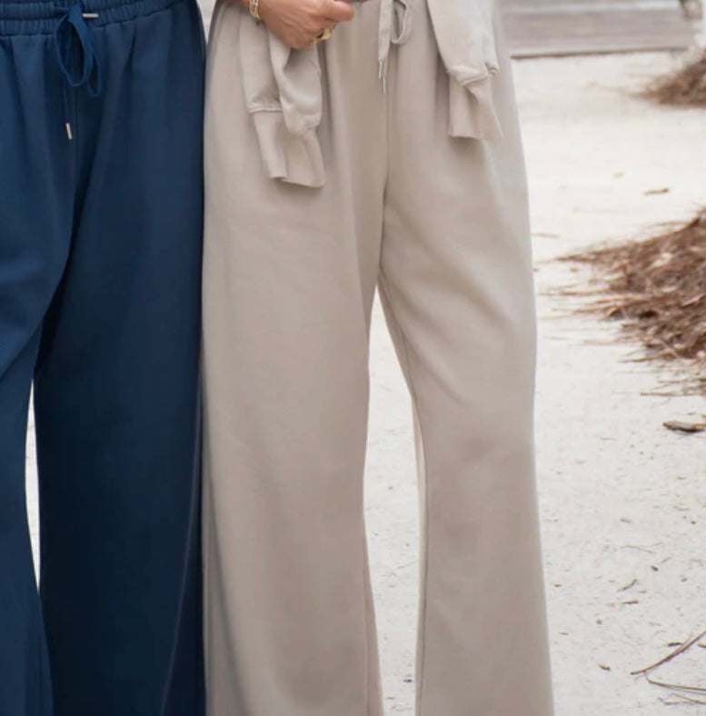 Lulu Mac Terry Cloth Pant - Sand