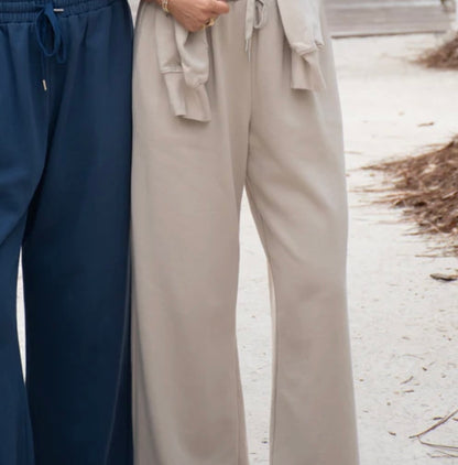 Lulu Mac Terry Cloth Pant - Sand