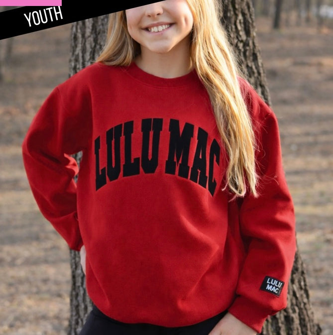 Youth Lulu Mac Red/Black - STITCH
