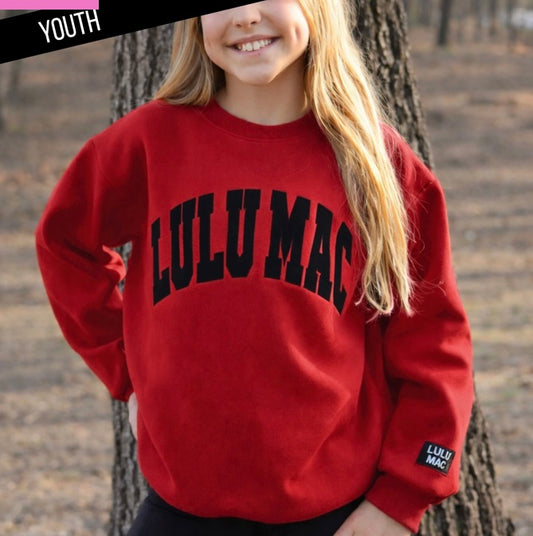 Youth Lulu Mac Red/Black - STITCH