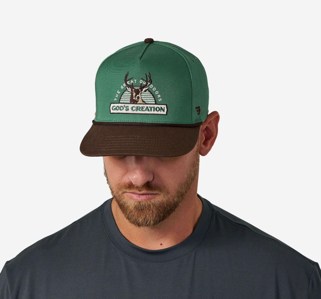 BURLEBO GOD’S Creation - Green & Brown Bill