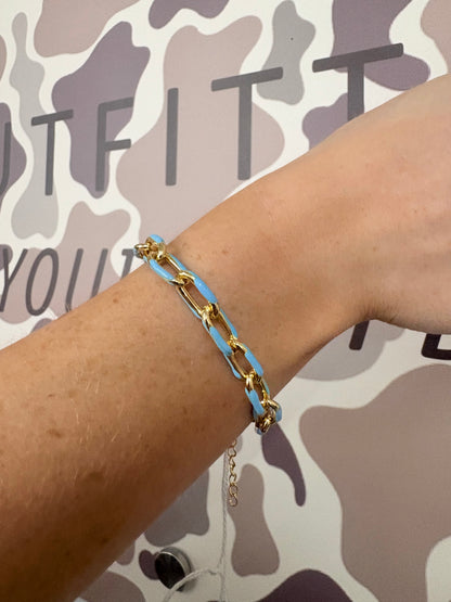 Ezzy Magnetic Bracelet: Baby Blue