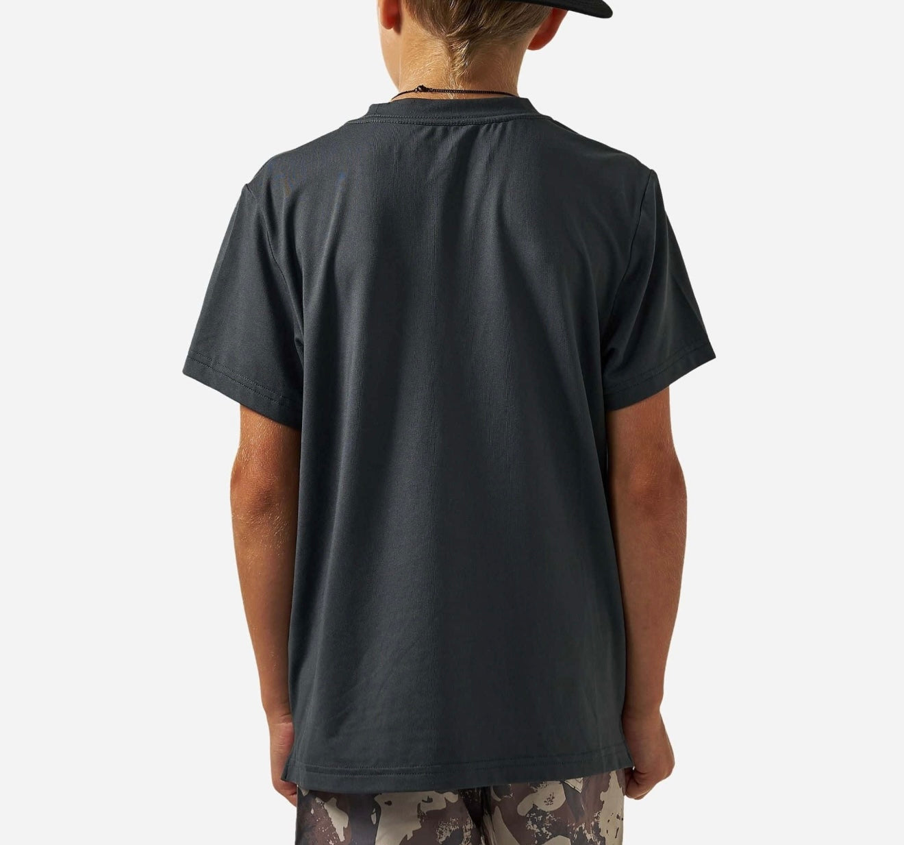 Toddler/Youth Burlebo Go To Tee - Gun Metal Grey & Gauge Camo