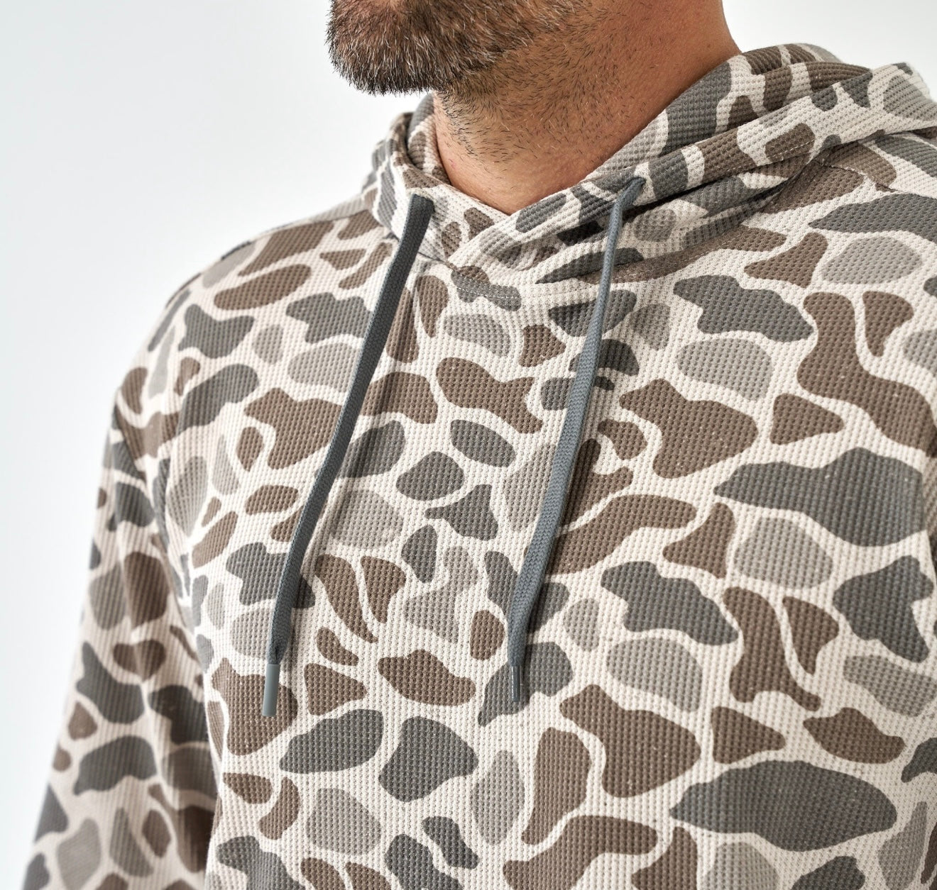 Burlebo Thermal Hoodie - Classic Deer Camo