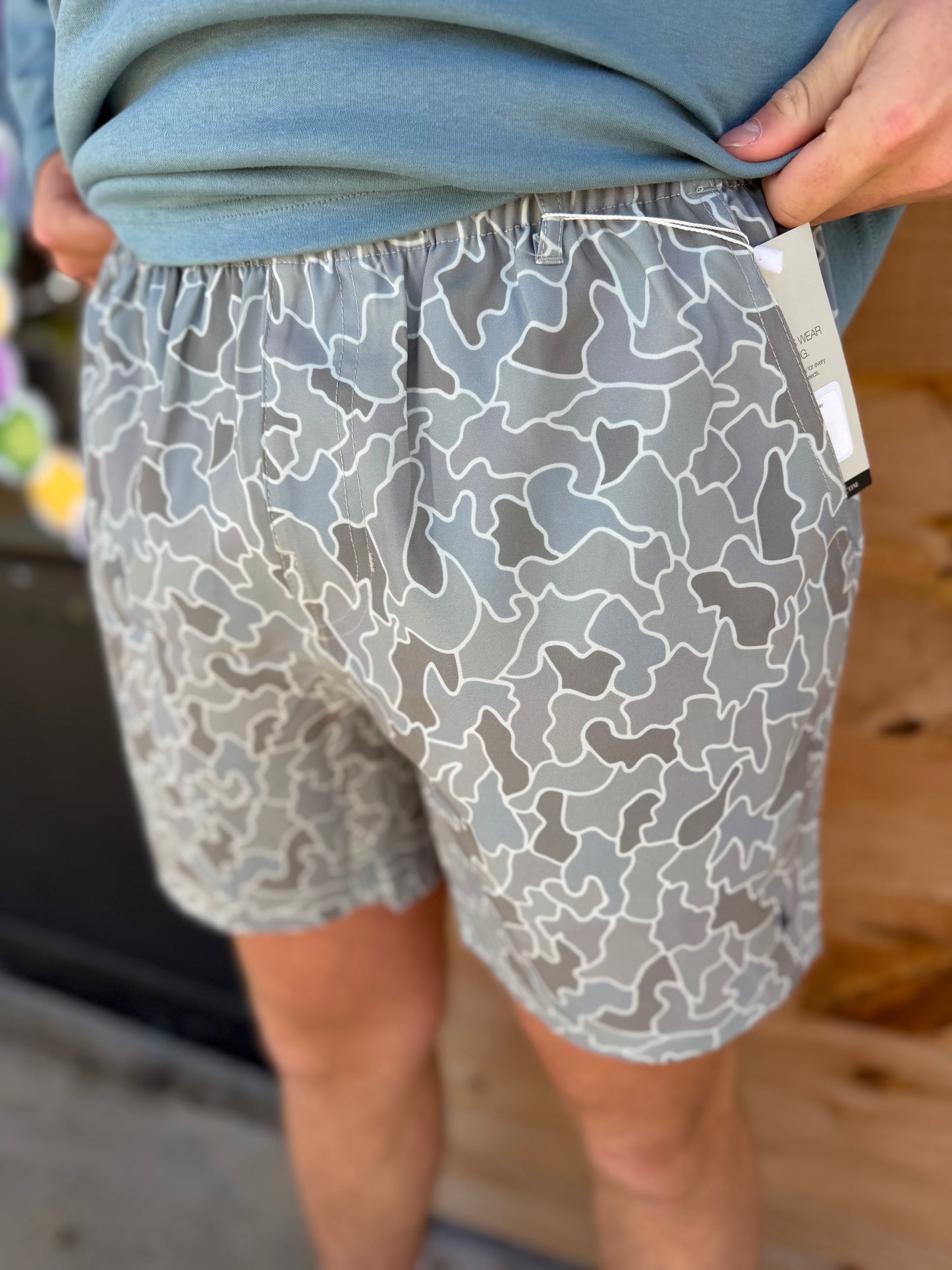Local Boy Volley Shorts - Cobblestone Gray
