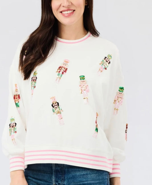 Mary Square Sweatshirt Millie Small Nutcrackers