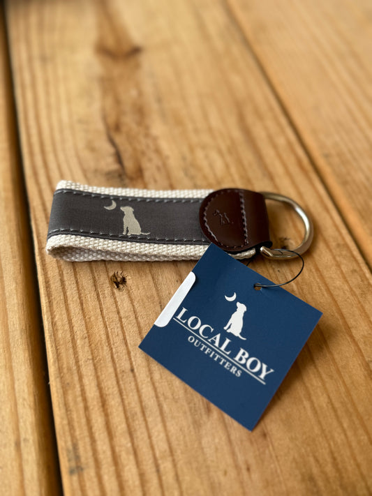 Local Boy - keychain -Mud Dog and Moon