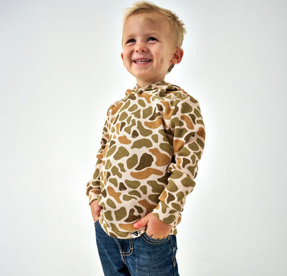 Youth/Toddler Burlebo Thermal Hoodie - Venado Camo