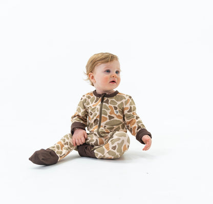 Burlebo - Baby Zip Up - Venado Camo