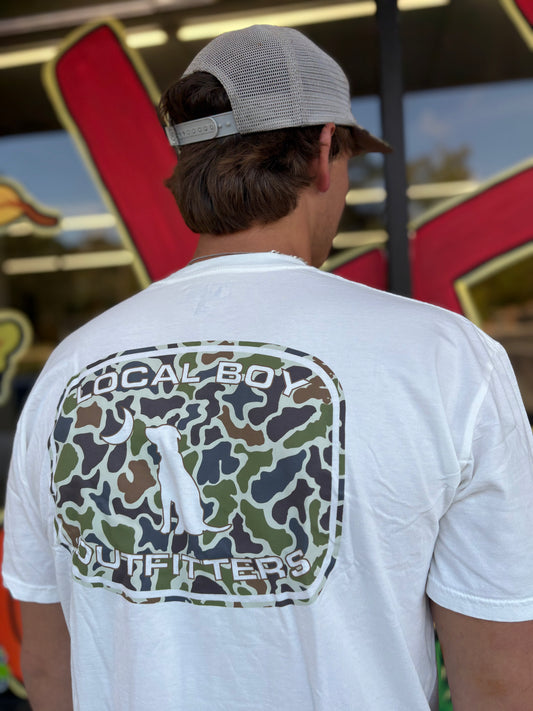 Local Boy Outfitters Localflage Patch - White