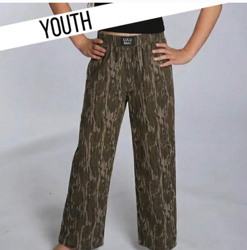 YOUTH LULU MAC MOSSY OAK BOTTOMLAND PANT