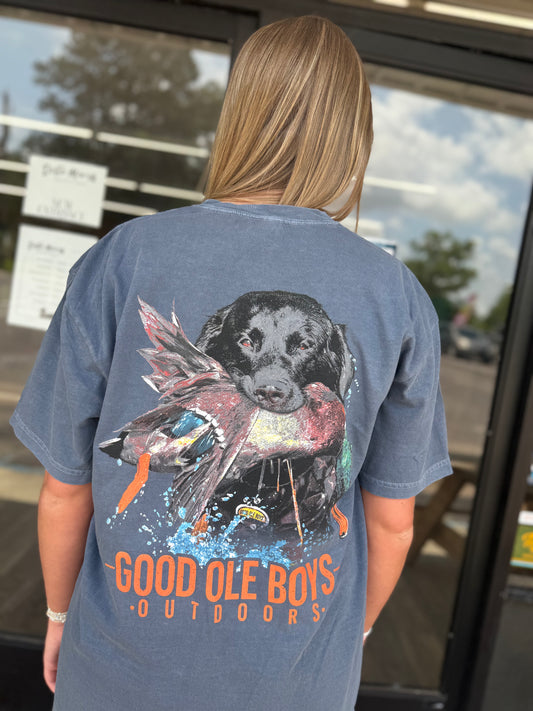 Good Ole Boys Lab and Mallard Tee - GB7006-JB