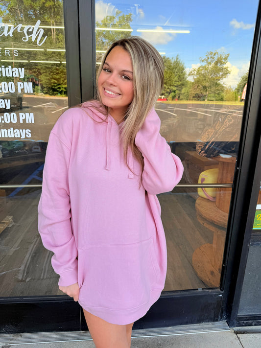 Local Girl Hoodie - Lookout - Blush Pink