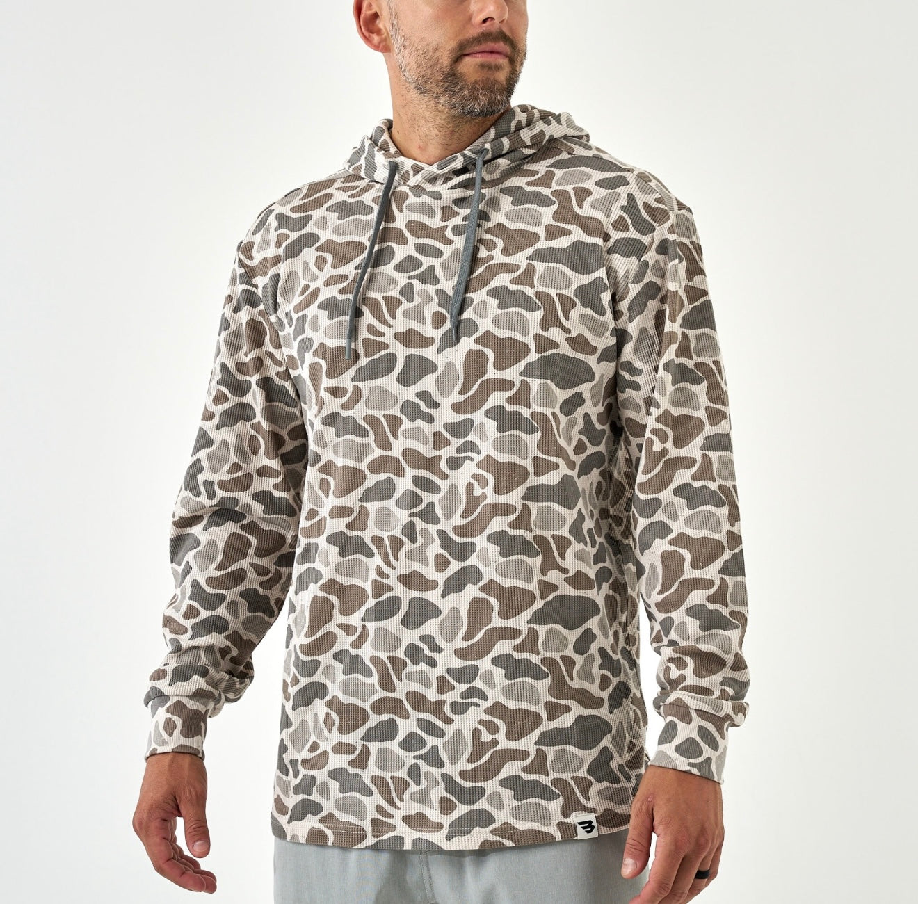 Burlebo Thermal Hoodie - Classic Deer Camo