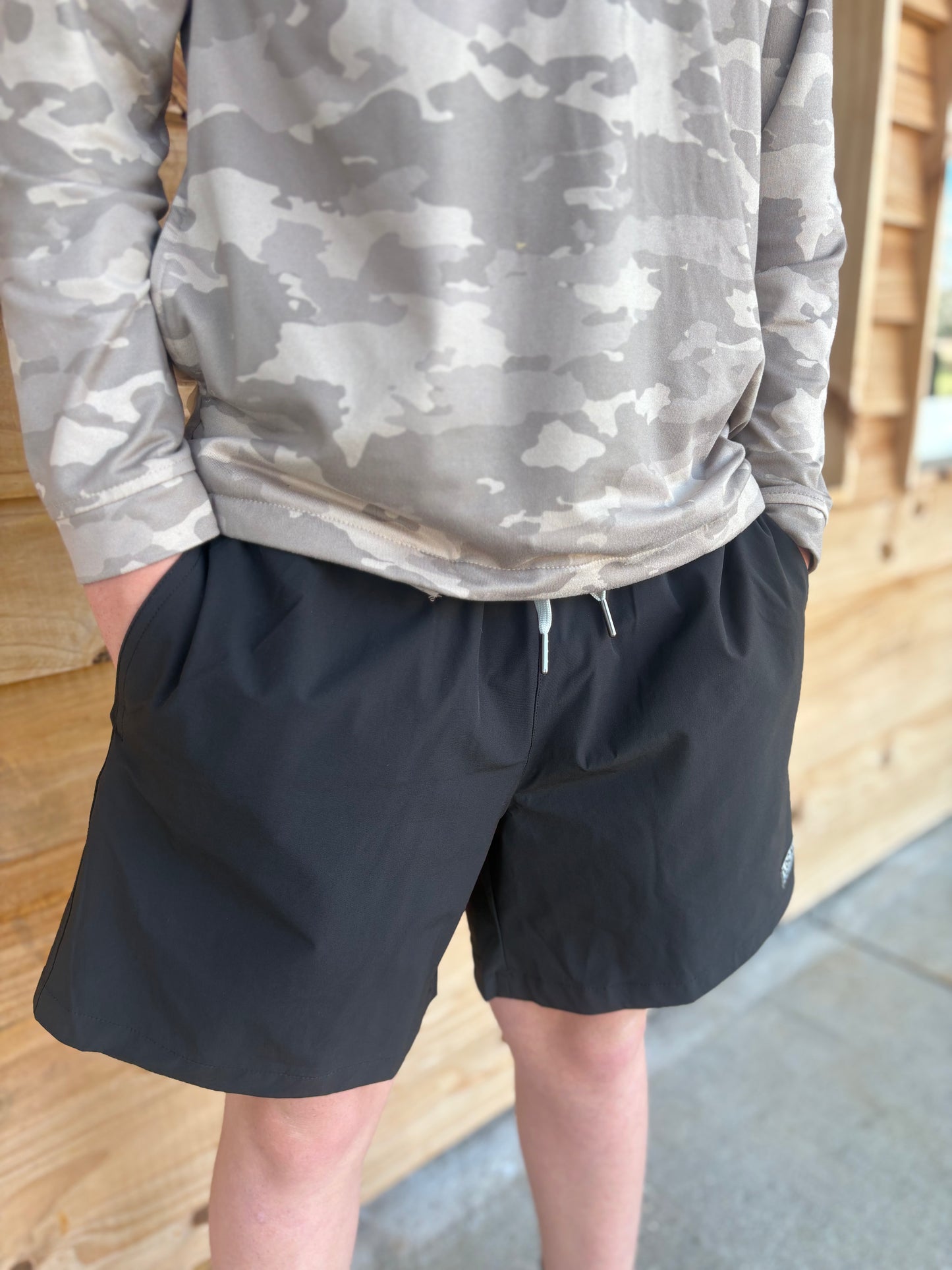 Local Boy Outfitters Bayview Swim Trunks - Black