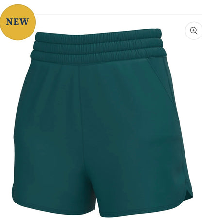 Local Girl High Waisted Volley Shorts Teal